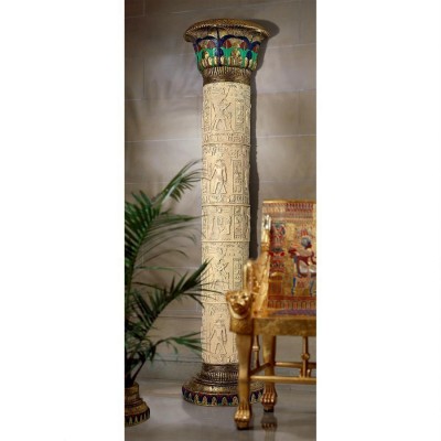 The Giant Ancient Egyptian Architecture Columns of Luxor 95½" Wall Column    282814041152